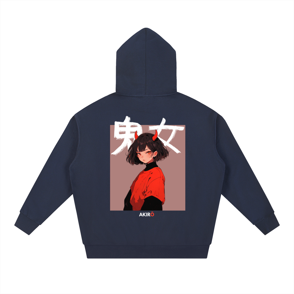 Oni GIrl Hoodie Navy