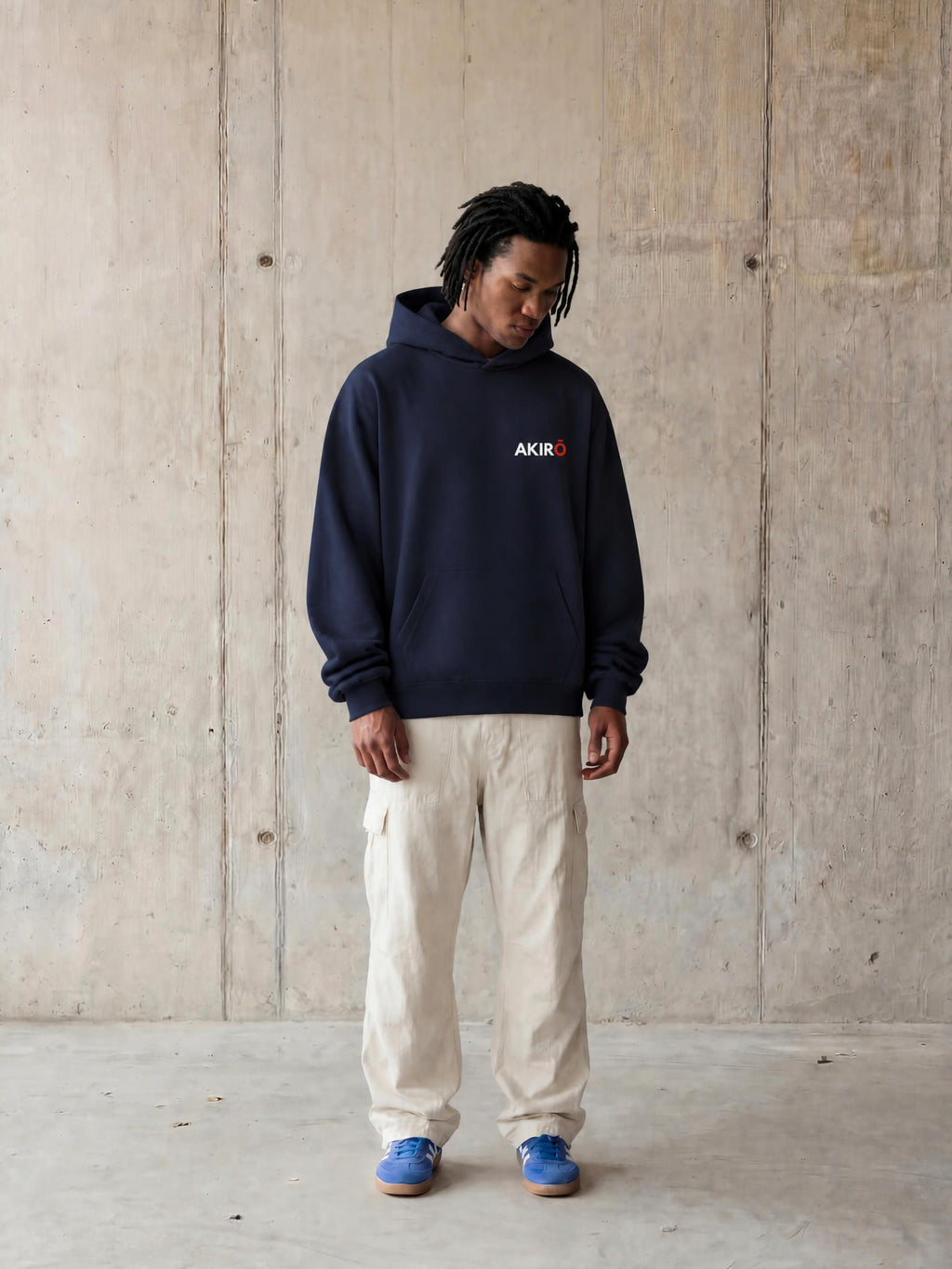 Oni GIrl Hoodie Navy