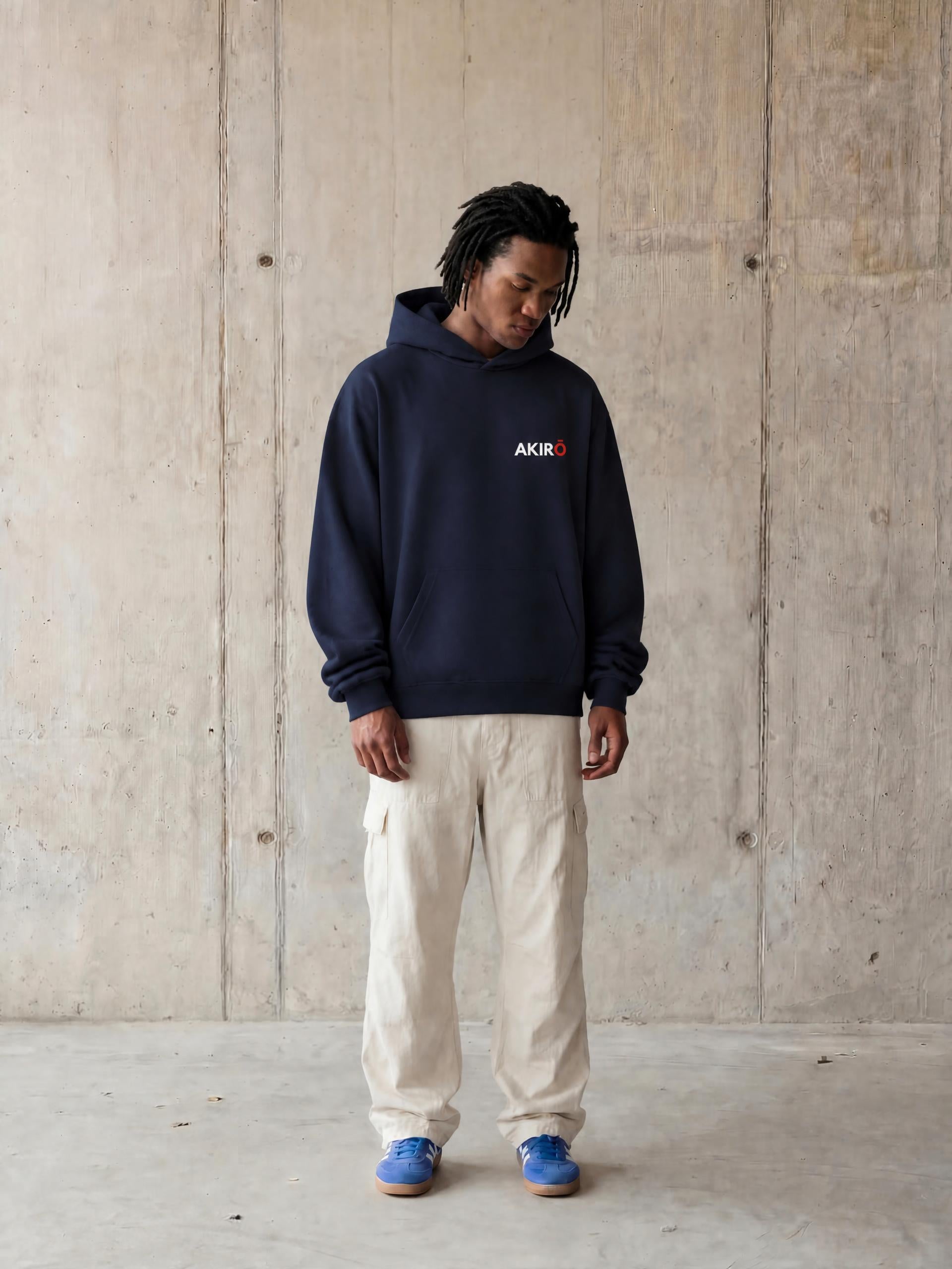 Oni GIrl Hoodie Navy
