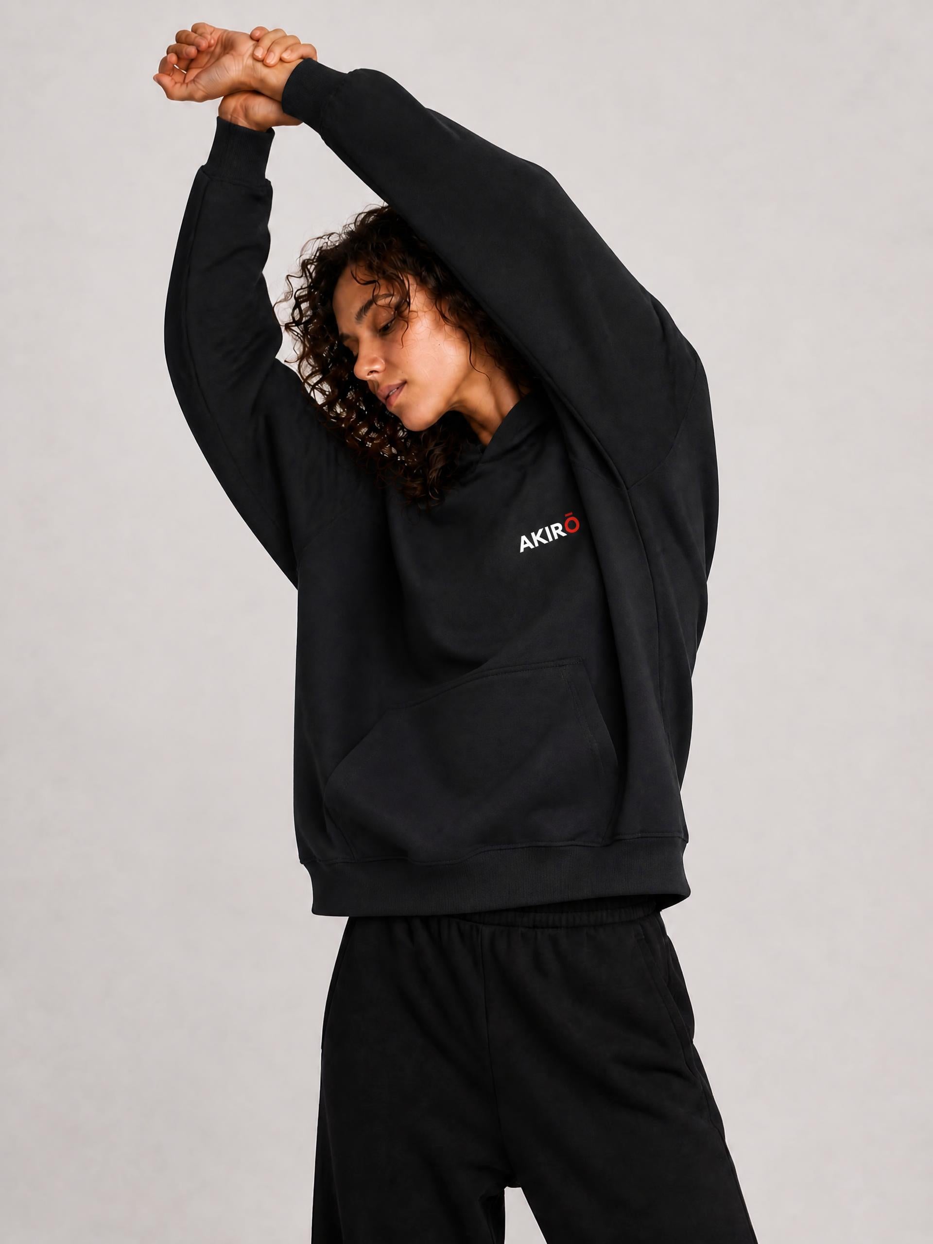 Oni GIrl Hoodie Black