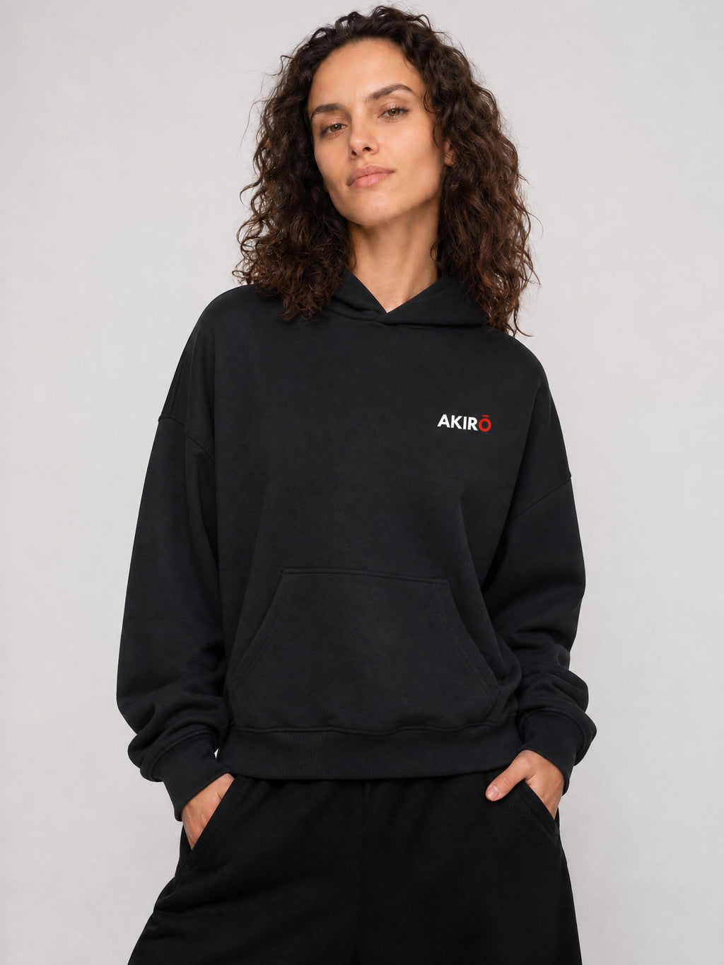 Oni GIrl Hoodie Black